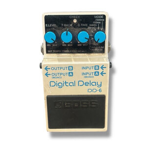 Boss DD-6 Digital Delay Guitar Effect Pedal Used Shipped from Japan MIT PSA